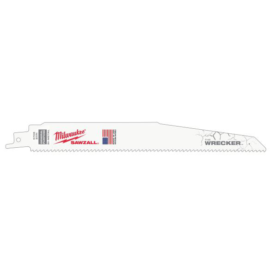 Milwaukee WRECKER Puukkosahanterä 300 mm, 7/11TPI, 25 kpl