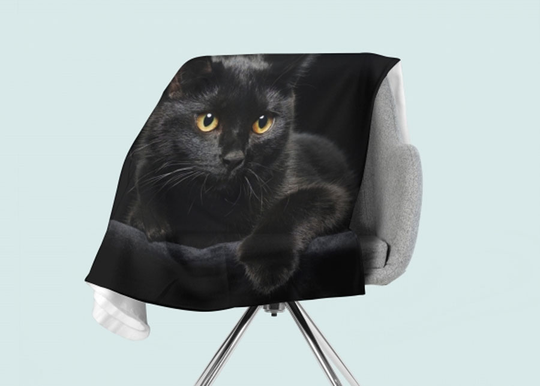 Torkkupeitto Black Cat 150x200 cm