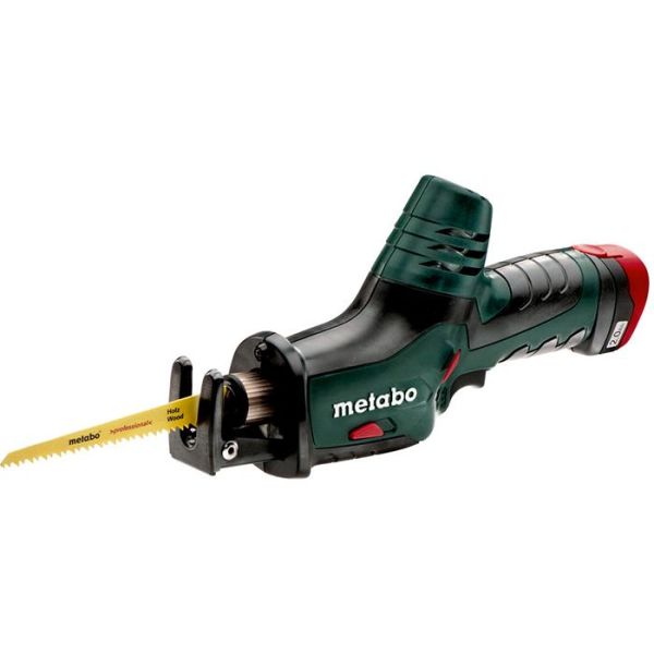 Metabo POWERMAXX ASE Puukkosaha 2,0 Ah akuilla ja laturilla