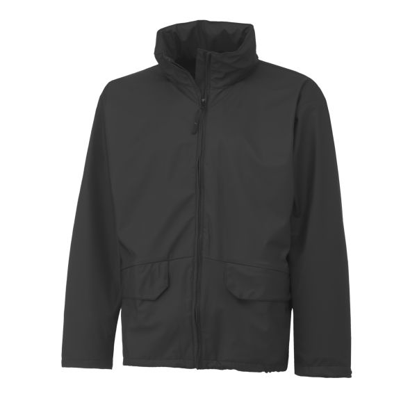 Helly Hansen Workwear Voss Sadetakki musta, vedenpitävä S