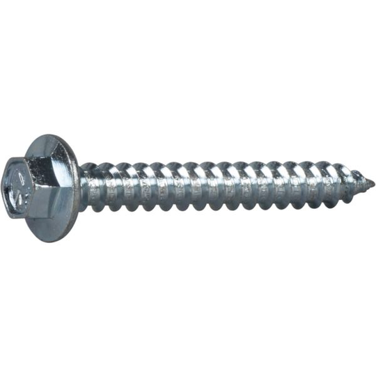 ESSVE 63337 Kateruuvi laipalla, kuusiokanta, FZB, Ø6,5 mm Ø6,5 x 50 mm, 150 kpl/pakkaus