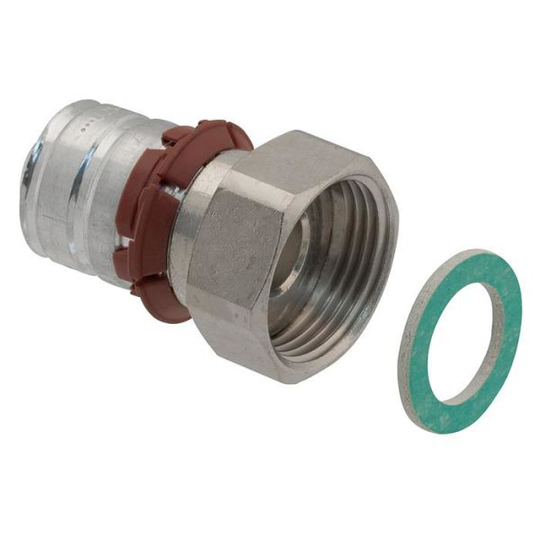 Uponor 1873909 Puristusliitin 20 x 15 mm, pyörivällä mutterilla