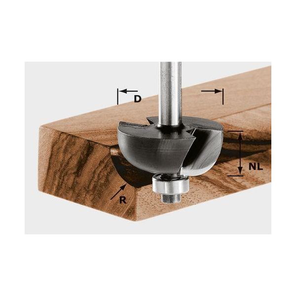 Festool HW S8 D28,7/R8 KL Kourujyrsinterä kara 8mm