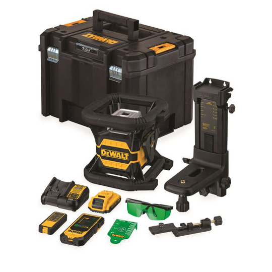 Dewalt DCE080D1GS-QW Pyörivä laser sis. akun ja laturin