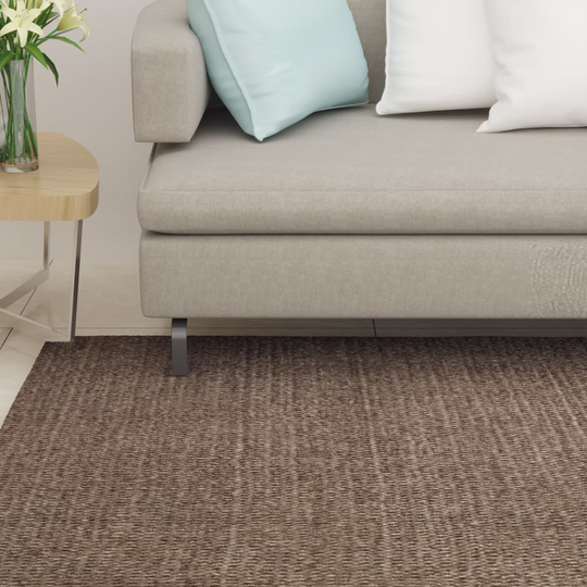vidaXL Matto luonnollinen sisal 100x300 cm ruskea