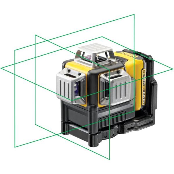 Dewalt DCE089D1G Ristilaser vihreä laser