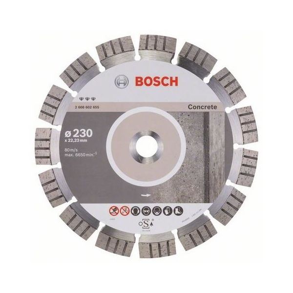 Bosch Best for Concrete Timanttikatkaisulaikka 230x22,23mm