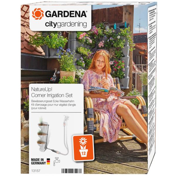 Gardena NatureUp! Kastelusarja pystysuorille kulmakasvatuslaatikoille