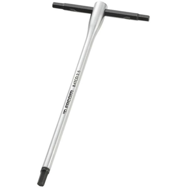 Facom 84TCD.2.5 Kuusiokoloavain T-kahva 2,5 mm