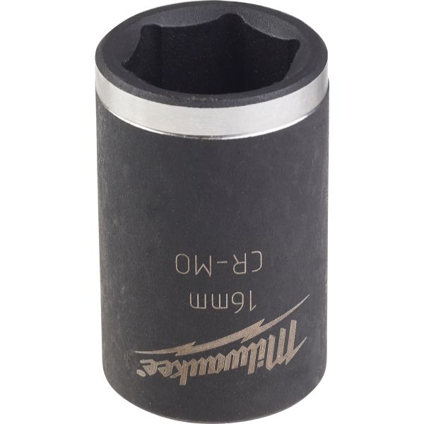 Milwaukee Shockwave Impact Duty Voimahylsy 1/2" kiinnitys, lyhyt 16 mm