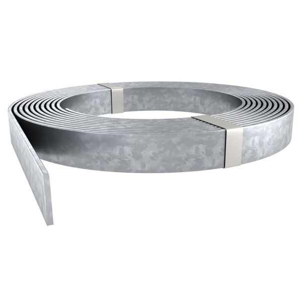 Obo Bettermann 5019344 Teräsvanne teräs, sinkitty, 90 mm², 10 m