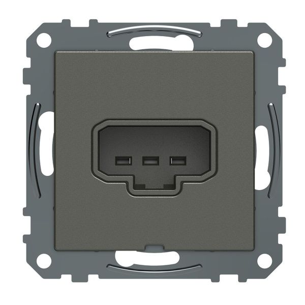 Schneider Electric Exxact WDE005011 Valaisimen liitin DCL, 1-suuntainen, 2-napainen, maadoitettu, rasiaan