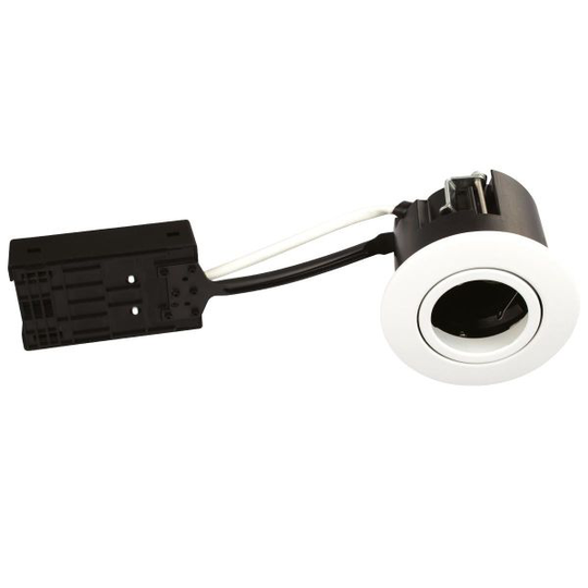 Scan Products Luna QI Downlight-valaisin ilman valonlähdettä, maks. 6 W LED Mattavalkoinen