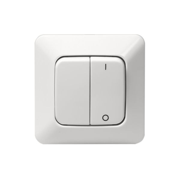 ABB 10621U4 Kytkin upotettava, IP20, ilman kiinnityskynsiä 2+1-napainen