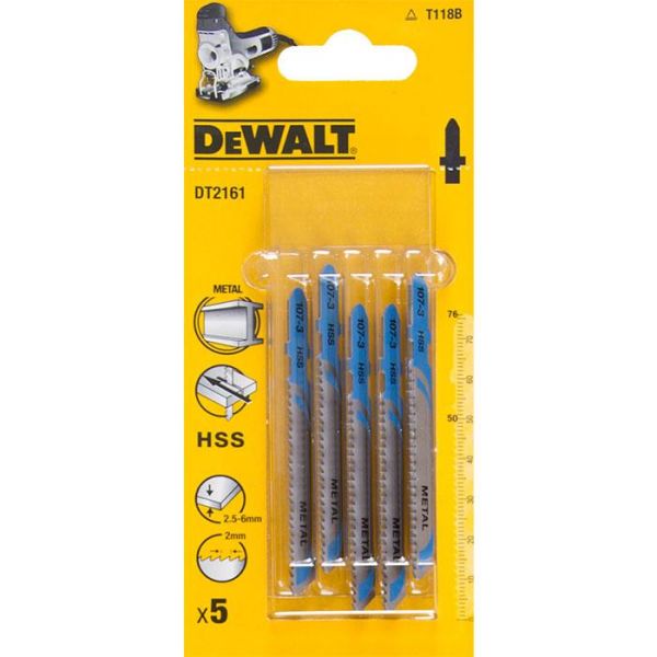Dewalt DT2161 Pistosahanterä 5 kpl:n pakkaus