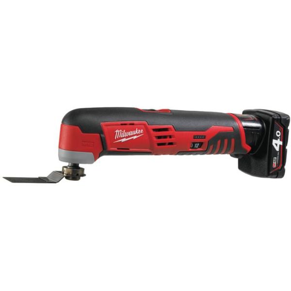Milwaukee C12 MT-402B Monitoimityökalu sis. 2 kpl 4,0 Ah:n akkuja ja laturin