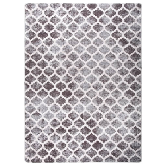 vidaXL Matto pestävä 120x180 cm monivärinen liukumaton