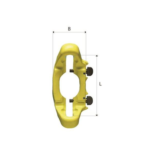 Gunnebo MIG CC-8-10 GrabiQ Ketjunlyhennin Luokka 10 Enimmäiskuorma: 2,6T