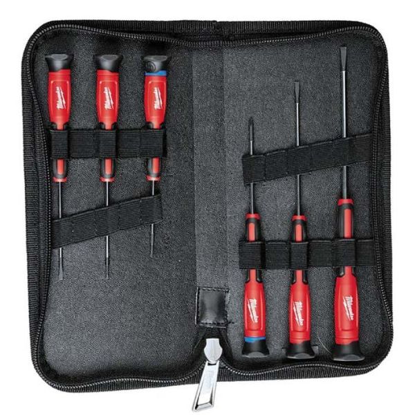 Milwaukee Precision Tarkkuusruuvitalttasarja 6 kpl