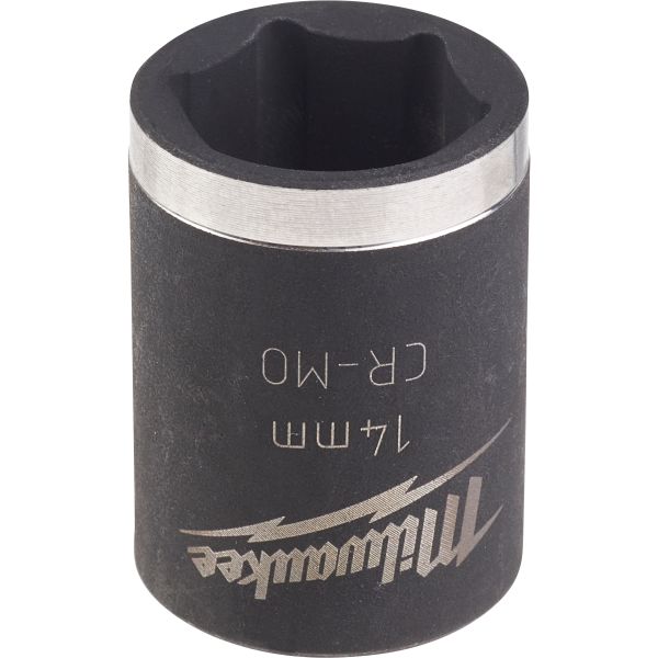 Milwaukee Shockwave Impact Duty Voimahylsy 3/8" kiinnitys, lyhyt 14 mm