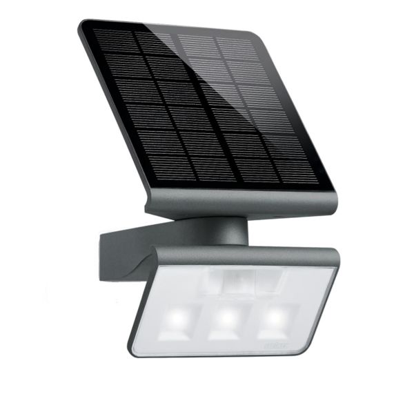 Steinel 9823 LED-valonheitin aurinkokenno, seinä, musta
