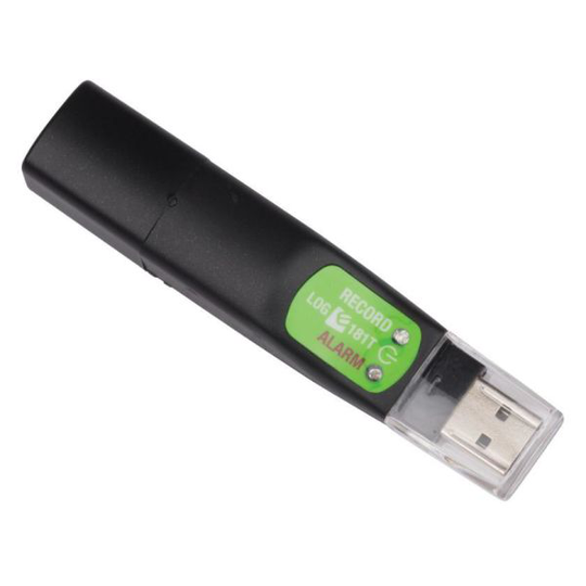 Elma LOG 181T Dataloggeri sis. akun, lämpötilalle, PDF, USB
