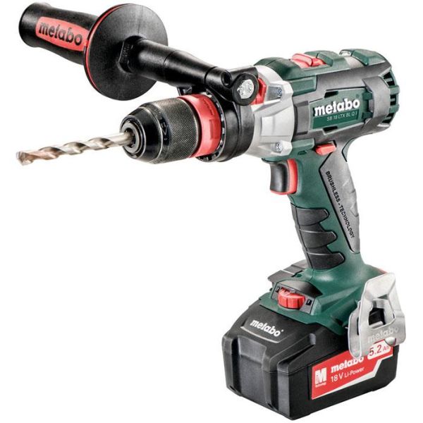 Metabo SB 18 LTX BL Q I Iskuporakone sis. 5,2 Ah:n akut ja laturin