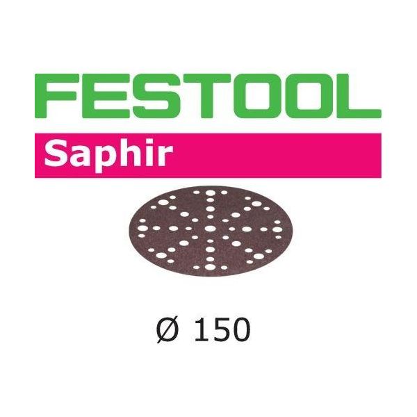 Festool STF D150 SA Hiomapaperi 150mm, 48-reikäinen, 25 kpl P24