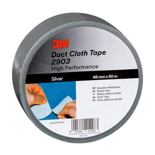 3M Scotch 2903 Kangasteippi hopea 48 mm x 50 m
