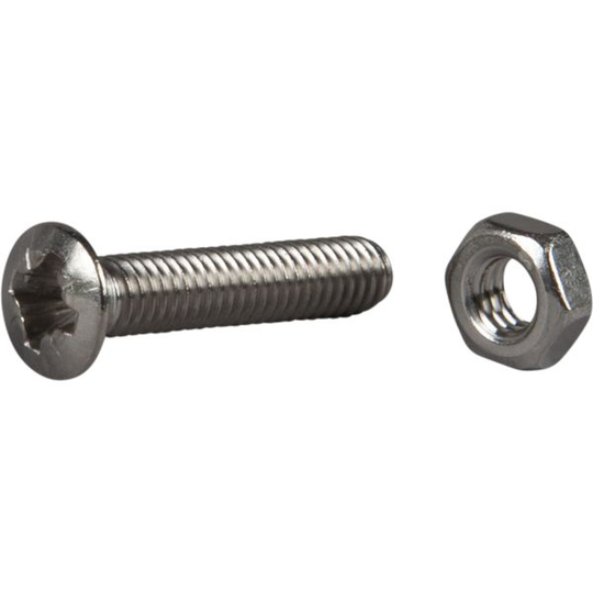 ESSVE 550200 Koneruuvi uppokupukanta, haponkestävä A4 M3 x 10 mm, 12 kpl/pakkaus