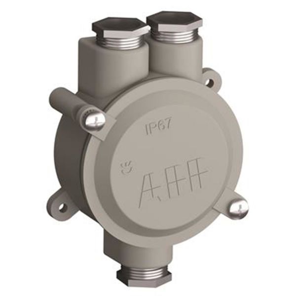 ABB 2CMA136543R1000 Kevytmetallikotelo alumiini, kierre 22,5 2 oikealle, 1 vasemmalle, 90 nm