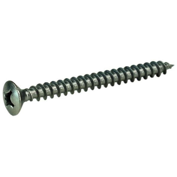 Gelia 3016003082 LVI-ruuvi ruostumaton, 6 kpl 5,5x60 mm