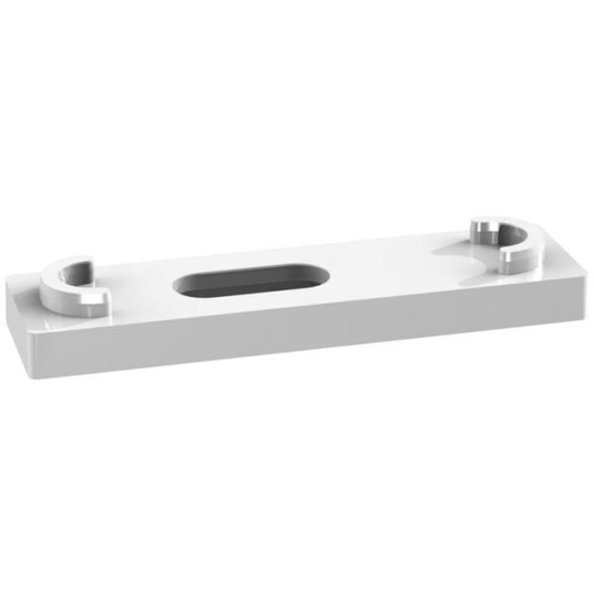 Faluplast 16310 Välikappale 5 x 60 mm, yksi-/kaksiosaiselle kiinnikkeelle, valkoinen