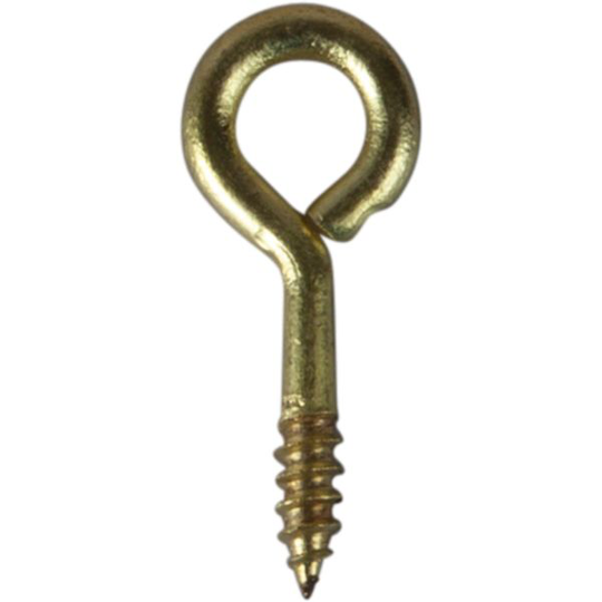 ESSVE 520543 Silmukkaruuvi messinki 15 x 6 mm, 8 kpl