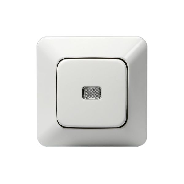 ABB 1466UGL2 Painike upotettava, IP20, valkoinen Porras