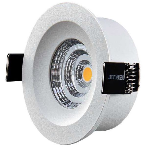 Designlight Q-3MW Downlight-valaisin liitäntälaite, 3000 K, kiinteä