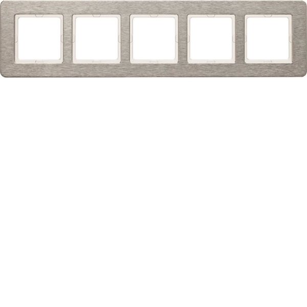 Hager 10256083 Peitekehys Q.7, vaakasuoraan asennukseen 5-paikkainen