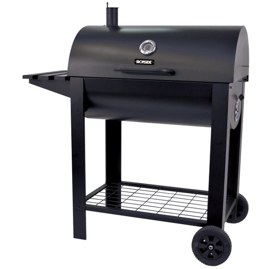 Ironside KY8750-1 Hiiligrilli sivupöydällä