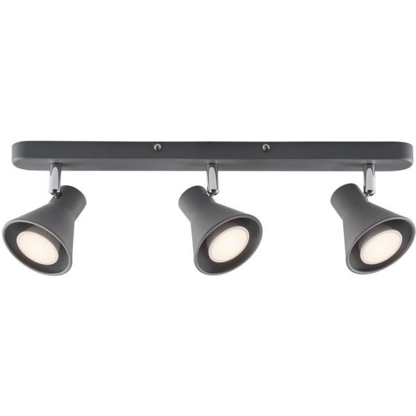 Nordlux EIK 45780110 Seinäkohdevalaisin GU10, 35W, IP20 Harmaa