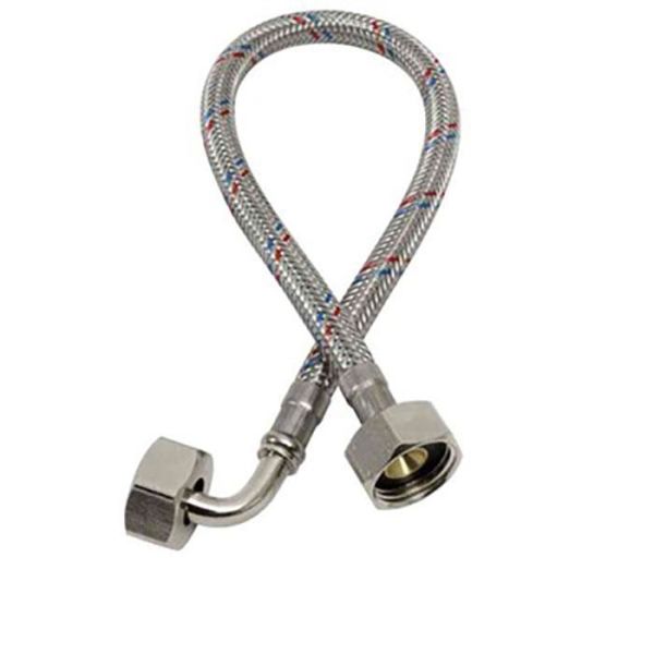 Gelia 3006220902 Liitäntäletku suora/kulma, DN8 G15/G20x1200 mm