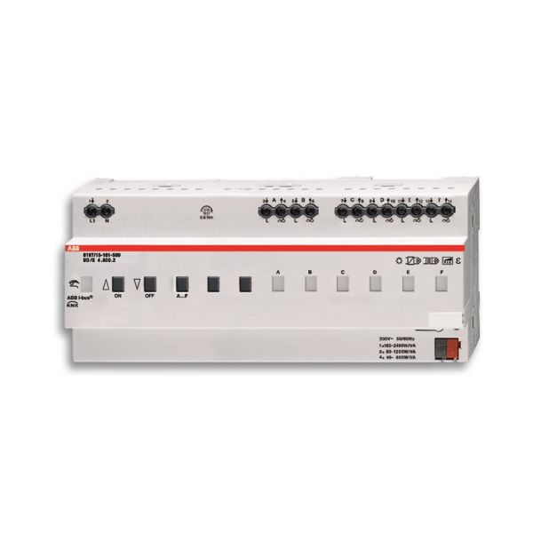 ABB 6197-0-0039 Valonsäädin 1–6 kanavaa KNX Suurin kytkentäteho: 600 W
