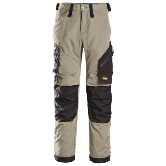 Snickers 6310 LiteWork Työhousut khaki/musta, stretch 40