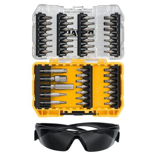 Dewalt DT70704-QZ Ruuvikärkisarja 47-osainen