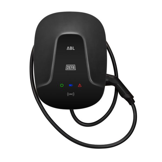 Defa eRange IQ HOME Latausasema kiinteä T2-kaapeli, 11 kW, 3-vaihe