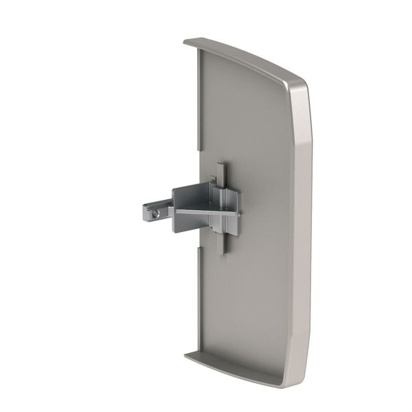 Schneider Electric INS13354 Päätykappale alumiini, symmetrinen 120 x 63 mm