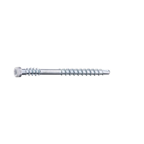 Grabber LTX48VITC Listaruuvi mukana kärjet 3,3 x 48 mm, 100 kpl valkoinen