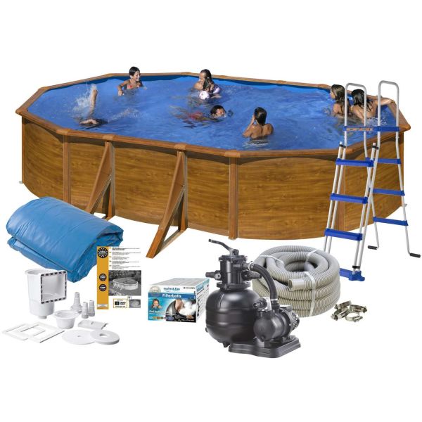 Swim & Fun 2712 Allaspaketti 5 x 3 x 1,2 m, 14,550 l