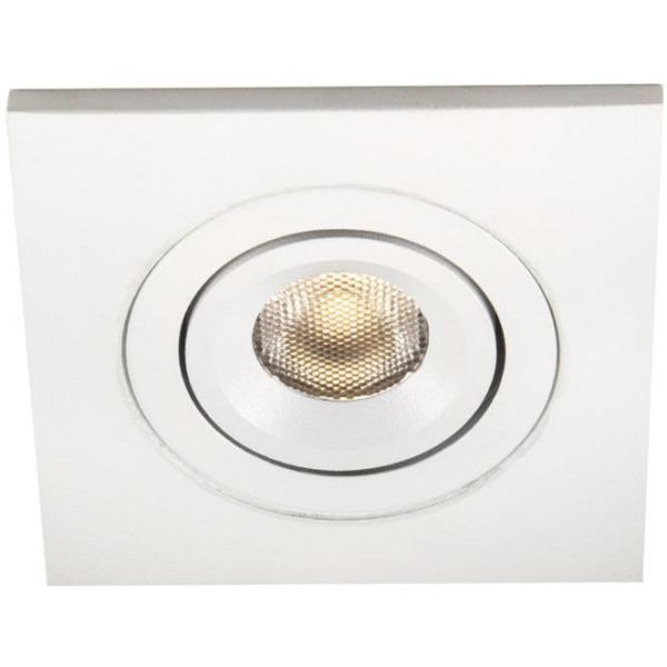 Hide-a-Lite Single Eye Multi Square I Downlight-valaisin 3.5W, valkoinen, 2700K
