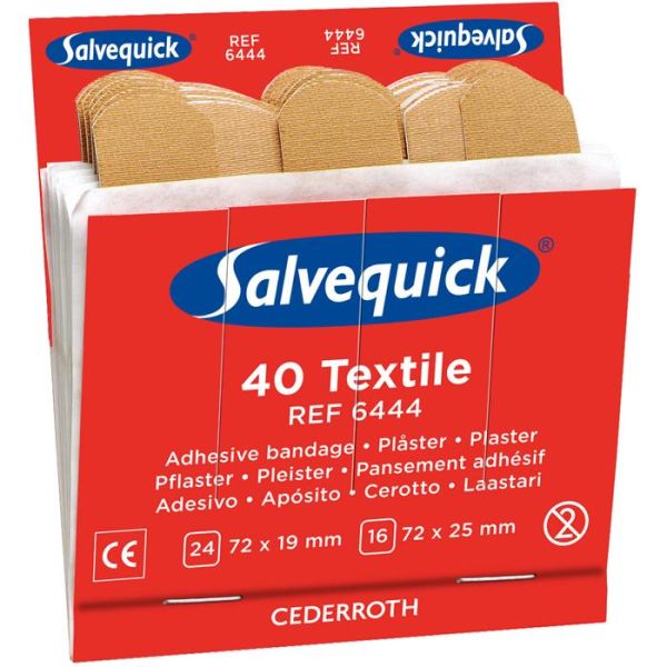 Salvequick 6444 Kangaslaastari 6x40st