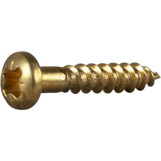 ESSVE 525076 Puuruuvi TKX, messinki 3,5 x 20 mm, 10 kpl
